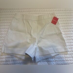 SPANX White On the Go 4” Shorts with Ultimate Opacity Technology NWT Size M